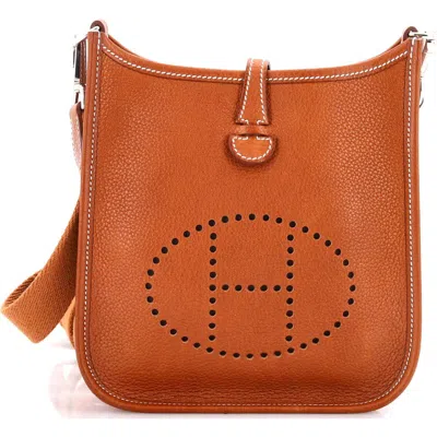 Pre-owned Hermes  Hermes Evelyne Bag Gen Iii Barenia Faubourg Tpm