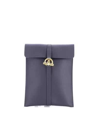 Pre-owned Pre-owned Hermes  Hermes Glenan To Go Pouch Swift In Blue