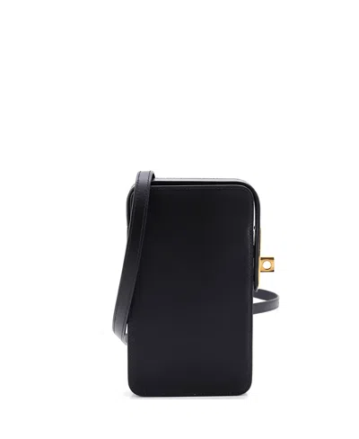 Pre-owned Pre-owned Hermes  Hermes Hac A Box Phone Case Tadelakt In Black