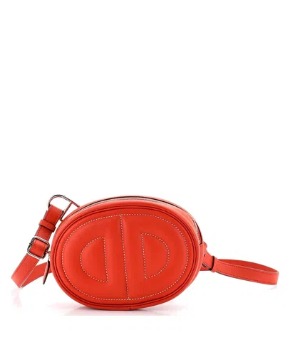 Pre-owned Pre-owned Hermes  Hermes In-the-loop Belt Bag Swift In Orange