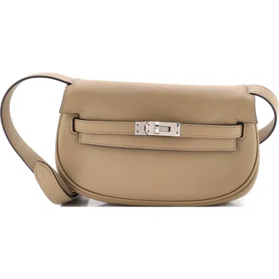 Pre-owned Hermes  Hermes Kelly Moove Bag Swift In Brown