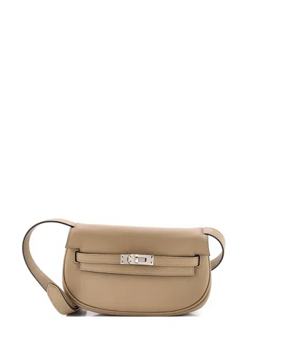 Pre-owned Pre-owned Hermes  Hermes Kelly Moove Bag Swift In Neutral