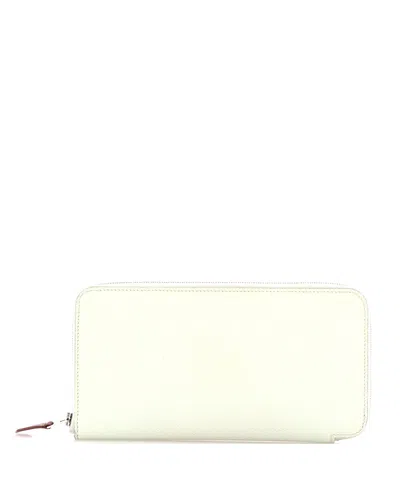 Pre-owned Pre-owned Hermes  Hermes Long Azap Zip Around Wallet Silk'in Epsom In Green