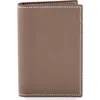 Pre-owned Hermes  Hermes Mc2 Euclide Card Holder Case Leather In Brown