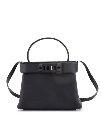 Pre-owned Pre-owned Hermes  Hermes Medor Handbag Togo In Black