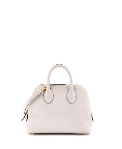 Pre-owned Pre-owned Hermes  Hermes Mini Bolide 1923 Bag Evercolor In Gray