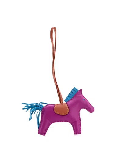 Pre-owned Pre-owned Hermes  Hermes Mm Grigri Rodeo Bag Charm Leather