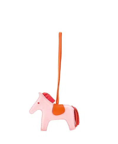 Pre-owned Pre-owned Hermes  Hermes Mm Grigri Rodeo Bag Charm Leather