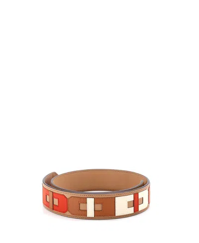 Pre-owned Pre-owned Hermes  Hermes Multicolor Maillons Shoulder Strap Leather