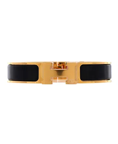 Pre-owned Pre-owned Hermes  Hermes Narrow Clic H Bracelet Enamel
