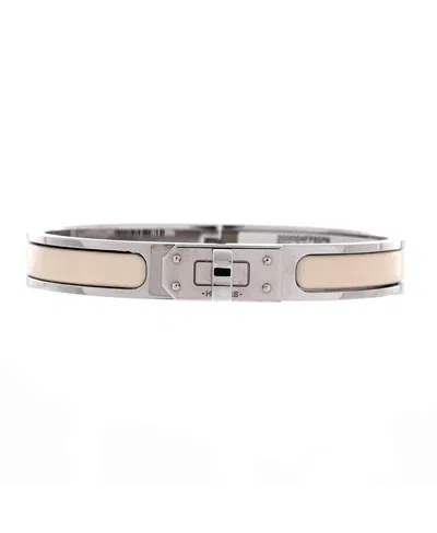 Pre-owned Pre-owned Hermes  Hermes Narrow Mini Clic Kelly Bracelet Enamel
