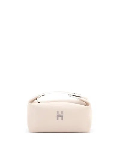 Pre-owned Pre-owned Hermes  Hermes Pm Bride-a-brac Travel Case Toile In Neutral