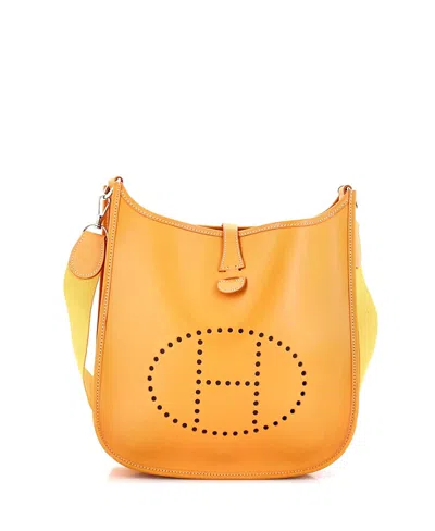 Pre-owned Pre-owned Hermes  Hermes Pm Evelyne Bag Gen I Chamonix In Brown