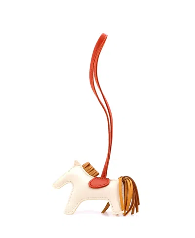 Pre-owned Pre-owned Hermes  Hermes Pm Grigri Rodeo Bag Charm Leather