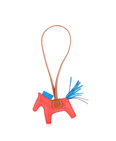 Pre-owned Pre-owned Hermes  Hermes Pm Grigri Rodeo Bag Charm Leather