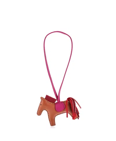 Pre-owned Pre-owned Hermes  Hermes Pm Grigri Rodeo Bag Charm Leather