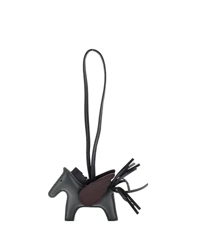 Pre-owned Pre-owned Hermes  Hermes Pm Pegase Rodeo Bag Charm Leather