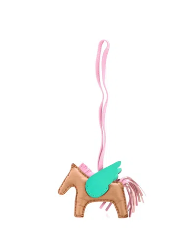 Pre-owned Pre-owned Hermes  Hermes Pm Pegase Rodeo Bag Charm Leather