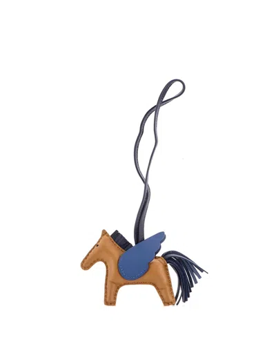 Pre-owned Pre-owned Hermes  Hermes Pm Pegase Rodeo Bag Charm Leather