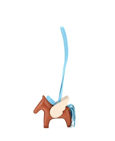 Pre-owned Pre-owned Hermes  Hermes Pm Pegase Rodeo Bag Charm Leather