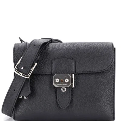 Pre-owned Hermes  Hermes Sac A Depeches Messenger Bag Togo 21 In Black