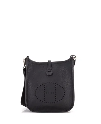 Pre-owned Pre-owned Hermes  Hermes Tpm Evelyne Bag Gen Iii Epsom In Black