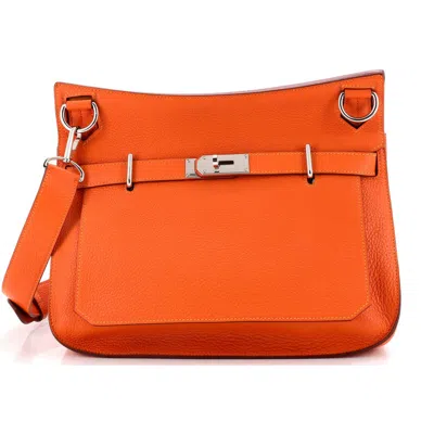 Pre-owned Hermes  Hermes Verso Jypsiere Bag Clemence 34