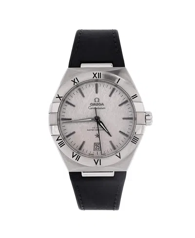 Pre-owned Pre-owned Omega  Omega Constellation Co-axial Master Chronometer Automatic Watch In Stainless Steel And Rub In Silver