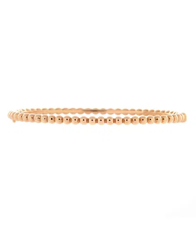 Pre-owned Pre-owned Van Cleef & Arpels  Van Cleef & Arpels Perlee Pearls Of Gold Bracelet 18k Rose Gold In Pink
