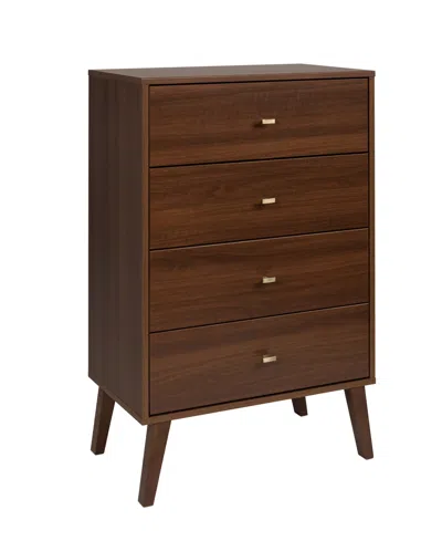 Prepac Milo 4-drawer Chest In Cherry