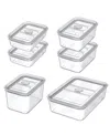 Prepara Latchlok Click 6-piece Storage Container