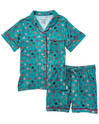 Preppy Goose Kids' 2pc Pajama Set In Multi