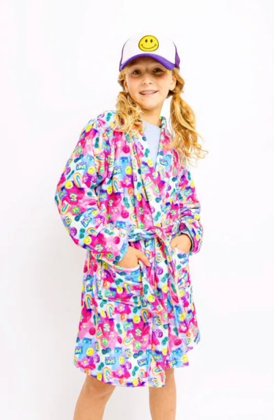 Preppy Goose Kids'  Cookie Press Plush Robe