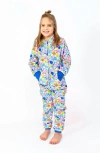 Preppy Goose Love & Smiles  One-piece   Plush Jumpsuit