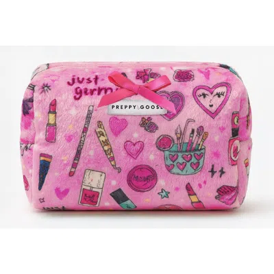 Preppy Goose Kids'  Plush Pouch