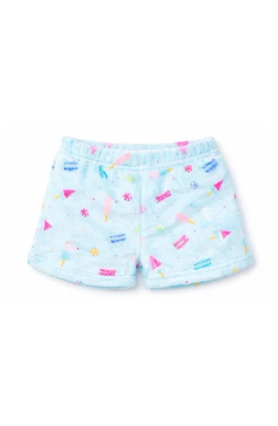 Preppy Goose Kids'  Plush Sweets And Popsicles Loungewear Shorts In Multi