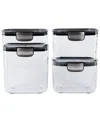 Prepworks Prokeeper+ Airtight 4-piece Pantry Storage Set In No Color