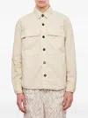 President's Shirt Tack Ps Cotton Nylon Stone Dye In Neutral