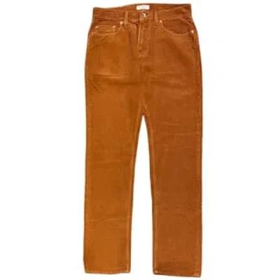 President's Jeans Icarus Corduroy Rustic Trousers In Brown