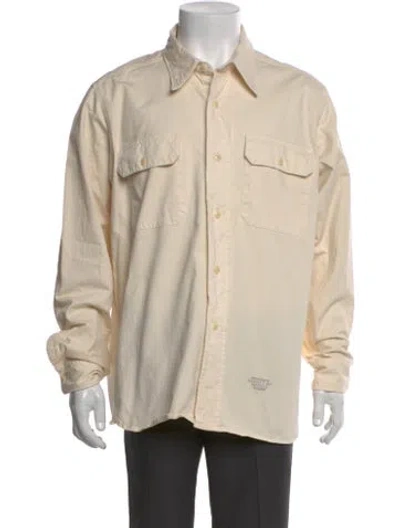 Pre-owned President's Long Sleeve Shirt In Neutral