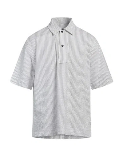 President's Man Polo Shirt White Size S Cotton, Rubber