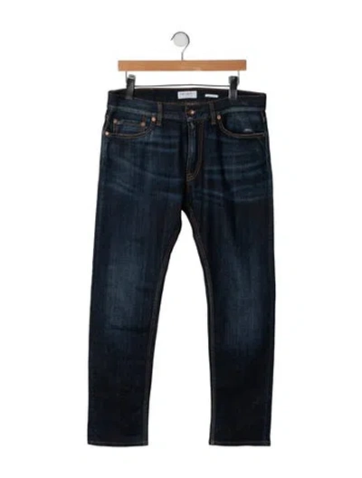 Pre-owned President's Straight-leg Jeans In Blue