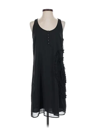 Pre-owned Press Casual Dress In Black