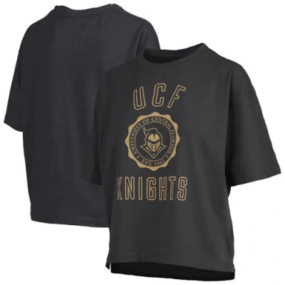 Pressbox Black Ucf Knights Motley Crew Bishop Waist Length Oversized Slub T-shirt