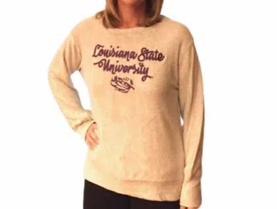 Pressbox Lsu Kalamazoo Top In Heather Grey In Multi