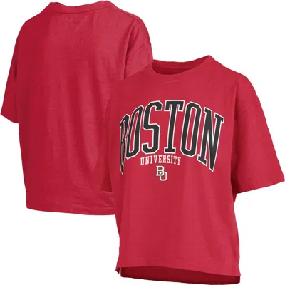 Pressbox Red Boston University Nelson T-shirt
