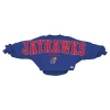 Pressbox Royal Kansas Jayhawks Flannigan Oversized Dolman Pullover Sweatshirt In Blue