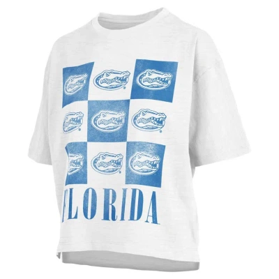 Pressbox White Florida Gators Motley Crew Andy Waist Length Oversized T-shirt