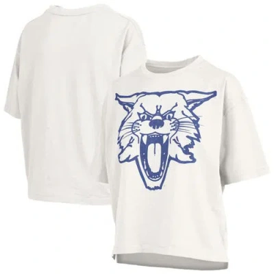 Pressbox White Kentucky Wildcats Big Canvas Puff Castillo Motley Slub T-shirt In Neutral