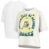 Pressbox White Oregon Ducks Harmony Oversized T-shirt
